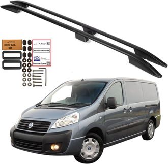 OEM Barras De Techo Fiat Scudo Citoren Jumpy Peugeot Expert L1 2006-2017 Negro