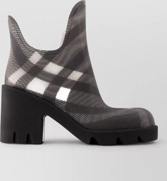 Burberry leather ankle boots