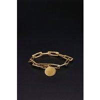 Jil Sander Logo-charm Chain Bracelet