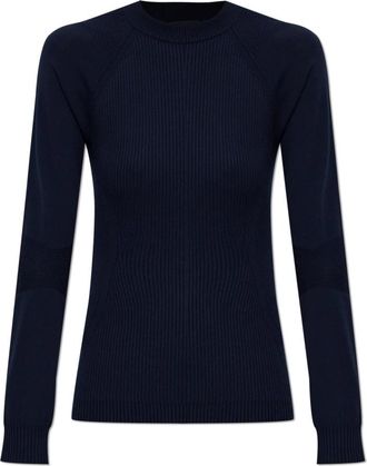 Moncler Day-Namic Sweater - Dames - Ronde hals truien - Zwart - M - Polyester - Truien & Vesten