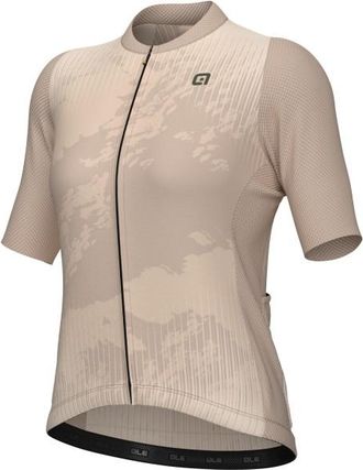 Alé Krakatoa S/S Jersey Velotrikot für Damen | beige