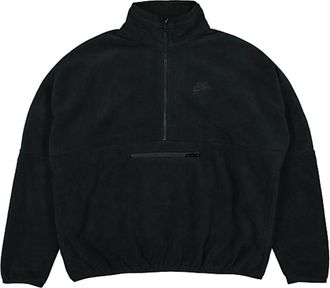 Nike Club Fleece+ Half-Zip Sweatshirt Black DX0525-010