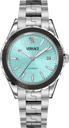 Versace Hellenyium Veqca 0324 - Heren - Horloges - Blauw - ONE Size - Accessoires