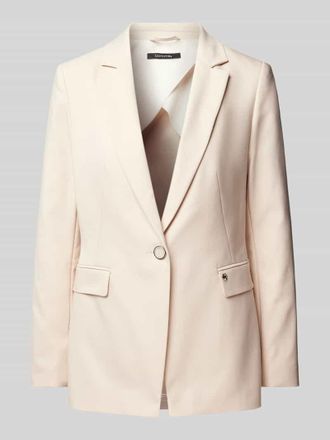 Comma Blazer mit Knopfverschluss in Sand, Gr&ouml;&szlig;e 36