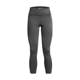 Under Armour Dames Launch Enkellange Leggings (Grijs)