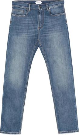 Versace Straight Jeans - Heren - Regular Fit Jeans - Blauw - W34 - Jeans