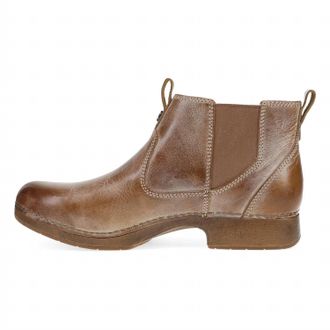 Dansko Womens Michele Chelsea Boot In Tan