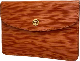 Louis Vuitton Kenyan Brown Clutch Bag (Pre-Owned)