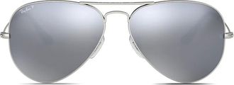 Ray-Ban Occhiali da sole Aviator grandi - Argento