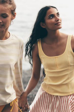 Maeve Square-Neck Tank Top