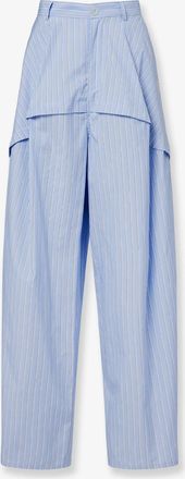 Loewe Paulas Ibiza - Pantaloni Pigiama in cotone a righe - LOEWE - gender_Woman
