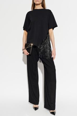 Sportmax T-shirt Sponda, Womens, Black