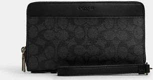 Coach Mens Double Zip Travel Organizer | PVC