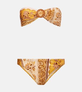 Zimmermann Lucky printed bikini