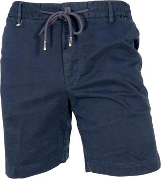 HUGO BOSS Hombre, Pantalones cortos, Azul, Talla: M