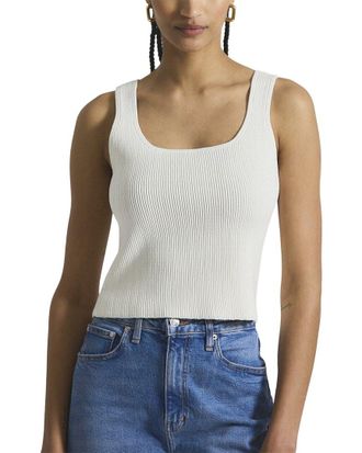 Derek Lam Sain Rib Knit Sweater Tank
