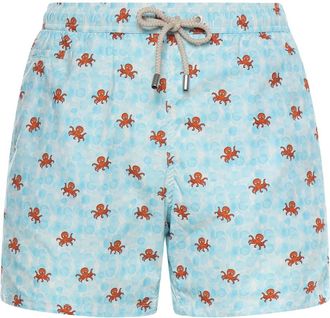 MC2 Saint Barth Lighting Swim Shorts - male - MC2 Saint Barth - Beachwear - Blue - 2XL - Swimwear