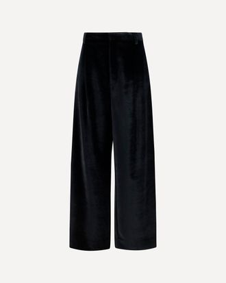 Darkpark Danielle Wide-Leg Velvet Pants Female 38