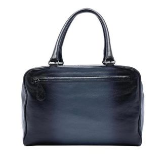 Bottega Veneta Pre-owned Brera Handbag - Dames - Pre-owned - Blauw - Maat: ONE Size Leer