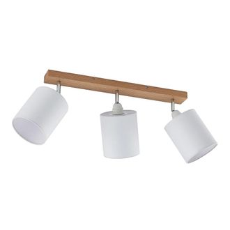 Lindby Foco de Madera Marr&oacute;n