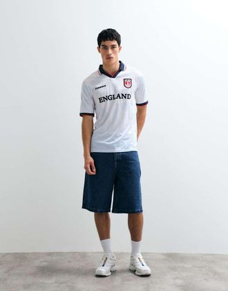 Umbro England - Maglia bianca-Bianco