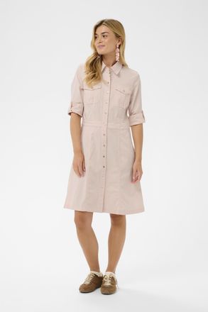 Cream Jurk CROttilie Jurk Regular fit