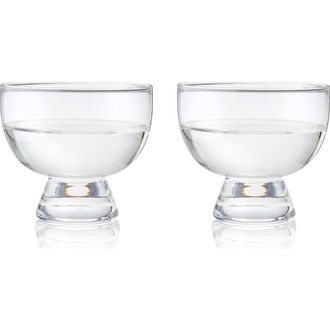 Viski Crystal Mezcal Glasses Set of 2 in Clear at Nordstrom