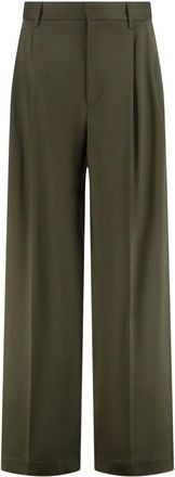 Darkpark Chicago wool trousers - Green