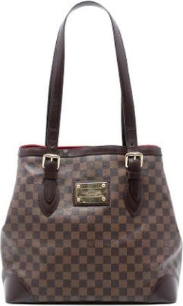 Louis Vuitton Pre-owned Tote Bags, female, Brown, Size: ONE SIZE Pre-owned Fabric Tote