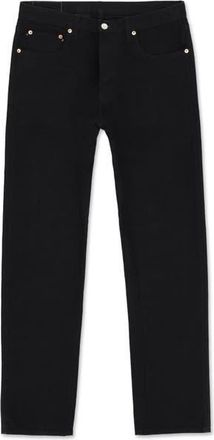 Fortela 356 Jaky Japan Selvedge 5-Pocket Regular Fit Black Denim in D900 at Nordstrom, Size 33 X 31 Eu