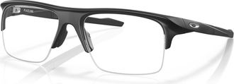 Oakley 56mm Rectangle optical glasses in Black at Nordstrom