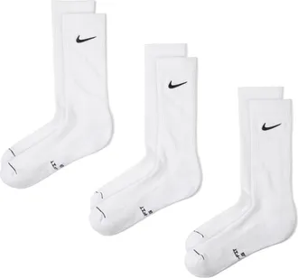 Nike Unisex Everyday Elevated Crew Socks (3 Pairs) in Multicolor | IH8604-901