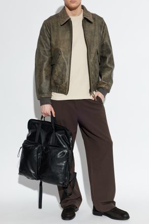 AllSaints Halla Trousers, Mens, Brown