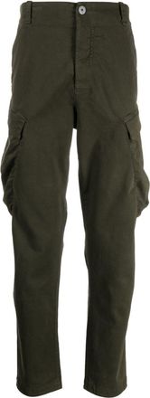 Transit Par-Such cargo-pocket cotton-blend trousers - men - Cotton/Elastane - L - Green