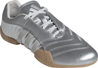 adidas Taekwondo Mei Elite Sneaker in Silver Met./Grey One/Gum 3 at Nordstrom, Size 11.5