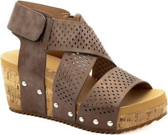 Corkys Footwear Womens Guilty Pleasure Wedge In Bronze
