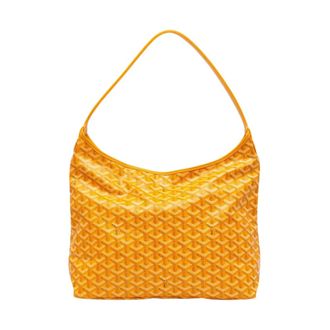 Goyard Pre-owned Boheme Hobo Bag - Dames - Pre-owned - Geel - Maat: ONE Size