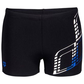 Arena Graphic Swim Short Badehose f&uuml;r Herren | schwarz