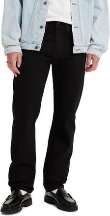 Levi's 505 Relaxed Straight Leg Jeans in Somewhere Beyond Rin at Nordstrom Rack, Size 36 X 32