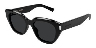 Saint Laurent SL 827 001 Womens Sunglasses Black Size 52 - Free RX Lenses - Free RX Lenses