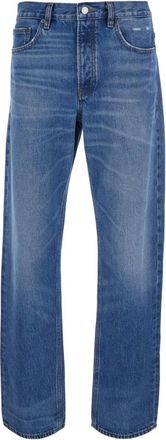 Frame Denim Straight Jeans - Heren - Regular Fit Jeans - Blauw - W32 - Denim - Jeans