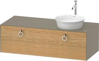 Duravit Duravit - Tulip Blanco, Mueble De Ba&ntilde;o Colgado En La Pared, Ancho