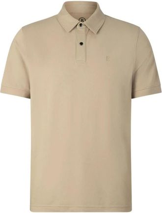 Bogner Timo Polo - Heren - Polos - Beige - L - Katoen - Tops