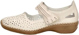 Rieker Sportieve Ballerinas - Dames - Ballerinas - Beige - 40 EU - Schoenen