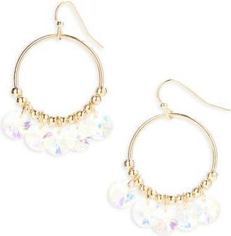 Cara Crystal Hoop Earrings at Nordstrom Rack
