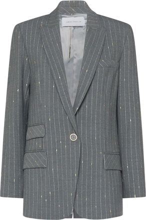 Simona Corsellini Blazer monopetto - Grigio