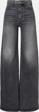 Khaite Dane high-rise wide-leg jeans