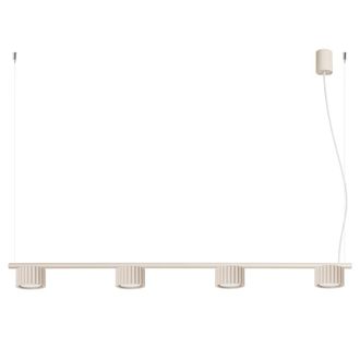 Sollux Lighting Ara&ntilde;a beige aluminio alt. 208 cm