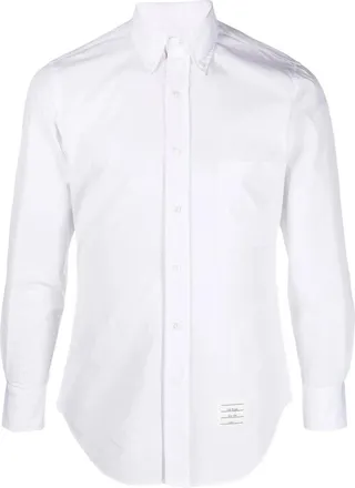 Thom Browne Button-down RWB Detail Shirt