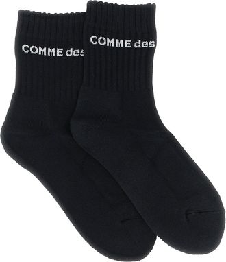 Comme Des Gar&ccedil;ons Mens Bicolor Cotton Socks Clothing